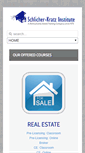 Mobile Screenshot of learnrealestate.com